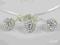 SWAROVSKI SREBRNY KOMPLET HURTOWA CENA + GRATIS OP
