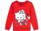 BLUZA CZERWONA HELLO KITTY 1,5-2 L