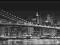 NOWY JORK - BROOKLYN BRIDGE (cz-b) plakat 158x53cm