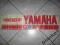 Stara naklejka YAMAHA 17 x 69 cm.