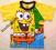 T-shirt SPONGEBOB, rozmiar 110 cm (4-5 latek)