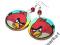 angry birds ptaki gra kolczyki decoupage promocja