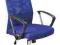 Fotel obrotowy krzesło Q-025 NIEBIESKI BIURO
