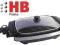 ELEKTRYCZNY GRILL HB HG1801R DWUDZIELNY 1800W W-wa