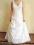 Suknia ślubna francuska, biała, rozmiar 38-40