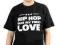 HIP HOP WAS MY FIRST LOVE-T-SHIRT (BLACK)-XL