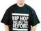 HIP HOP WAS BETTER BEFORE-T-SHIRT (BLACK)-M