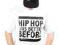 HIP HOP WAS BETTER BEFORE-T-SHIRT (WHITE)-M