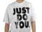 JUST DO YOU (WHITE) -T-SHIRT-M