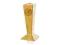VERSACE ROSENTHAL VANITY GOLD świecznik 25 cm