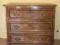 # Oryginalna CYGANKA ~ Komoda 3 szuflady LWIE ŁAPY