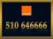 ZŁOTY NUMER ______ 510 646666 ______  ORANGE F.VAT