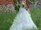 sukienka ślubna -3000 cyrkoni swarovskiego