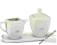 # KOMPLET CUKIERNICA MLECZNIK TACKA PORCELANA AUDI