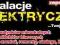 INSTALACJE ELEKTRYCZNE banner 3m/1m ELEKTRYKA