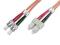 #Patchcord Digitus ST/SC duplex MM 50/125 - 1m -FV