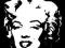 MARILYN MONROE ::: na płótnie ::: POP ART