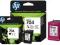 Tusz HP 704 czarny + kolor, Oryginał,  F-VAT !