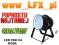 ORGINALNY EUROLITE LED PAR-64 RGB 10mm BLACK LFX