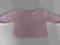 GEORGE różowy sweterek 0-3m