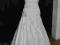 cudowna biała suknia ślubna ramiączka atłas 40 42