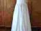 suknia ślubna muślin empire biała r.40 ramiączka