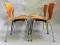 4x DANISH DESIGN *TEAK* Stalmobler A/S *Lata 50!