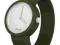 ZEGAREK  SILIKONOWY OCLOCK CIEMNA OLIWKA