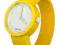 ZEGAREK  SILIKONOWY OCLOCK ŻÓŁTY