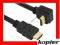 KABEL TB03 HDMI-HDMI 1.5m KL 1.3C ZŁĄCZE 90 STOPNI