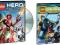 LEGO NINJAGO i LEGO HERO FACTORY pakiet 2 DVD HIT!