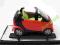 Smart Cabrio czerwony 1/87 H0 Busch