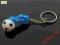 Bk6578 BRELOK PIŁKA NOŻNA TRAMPEK NIEBIESKI LEXIM