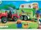 PLAYMOBIL 4189 AUTO DO TRANSPORTU KONI + 4 GRATISY