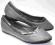 italy sexy grey balerinka najmodniejszy czubek 38