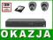 MONITORING ZESTAW ŁATWY MONTAŻ 2 KAMERA 600 IR PŃ
