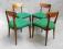 KRZESŁA TEAK * DANISH DESIGN * 4 szt. LATA 50 !!!