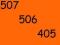 _507__506__405__ZŁOTY NUMER Orange dla FIRMY, VIPa