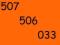 _507__506__033__ZŁOTY NUMER Orange dla FIRMY, VIPa