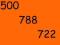 _500__788__722__ZŁOTY NUMER Orange dla FIRMY, VIPa