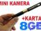 Mini Kamera Podsłuch DŁUGOPIS + karta 8gb micro sd