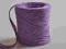 Rafia sznurek wstążka AŻ 5 METRÓW FIOLETOWA (R18)