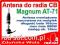 Antena CB AT-71 Magnum 800W +4dBi TRUDNO O LEPSZĄ