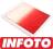 Filtr Połówkowy Czerwony typu COKIN P 665 + Box