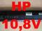 HP DV2000 DV6000 Bateria HSTNN-DB46 10,8V ->BCM