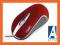 Mysz optyczna Tracer Rayon red  USB/PS2 Hit!