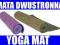 OBUSTRONNA MATA DO ĆWICZEŃ YOGA + EXTRA GRATIS !