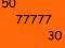 _50__77777__30_ZŁOTY NUMER Orange dla FIRMY, VIPa