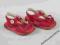 NOWE SANDAŁKI Z KWIATUSZKAMI HIT r 21 (dł.13,1 cm)