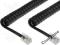 KABEL TELEFONICZNY RJ9 4p4c SPIRALNY 15M czarny